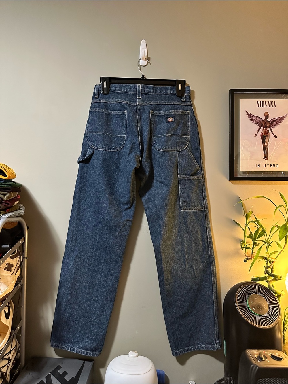 Dickies Men's Dark Blue Carpenter Jeans 30x32